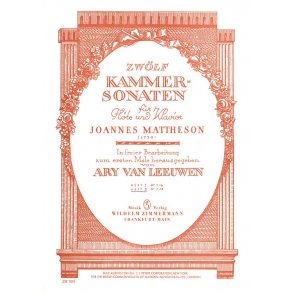 Mattheson: Chamber Sonatas Book 2