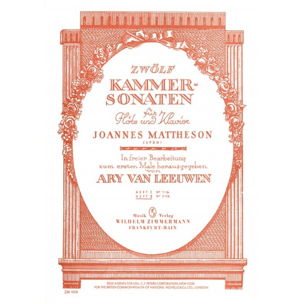 Mattheson: Chamber Sonatas Book 2