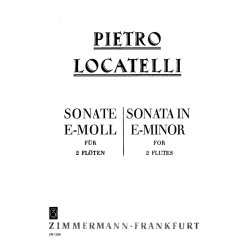Locatelli: Sonata E Minor