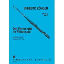 Ernesto Kohler: The Flautist's Progress Op.33 Book 1