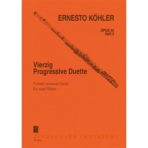 Ernesto Kohler: 40 Progressive Duets Op.55 Book 2