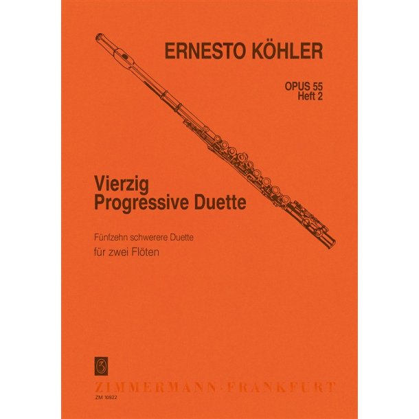 Ernesto Kohler: 40 Progressive Duets Op.55 Book 2