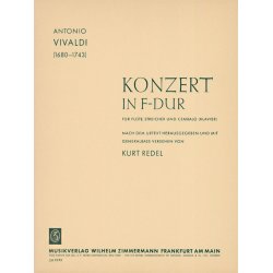 Vivaldi, A: Concerto F Major - Score