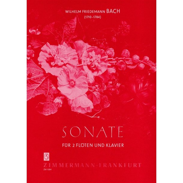 Bach, Wf: Sonata D Major