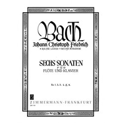 Bach, Jcf: Sonata No 5