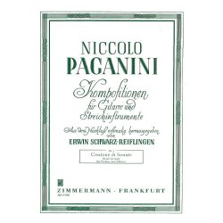 Niccolo Paganini: Centone Di Sonate (Sechs Sonaten)