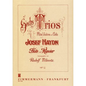 Sechs Trios Heft 2 Fr Flte Und Klavi