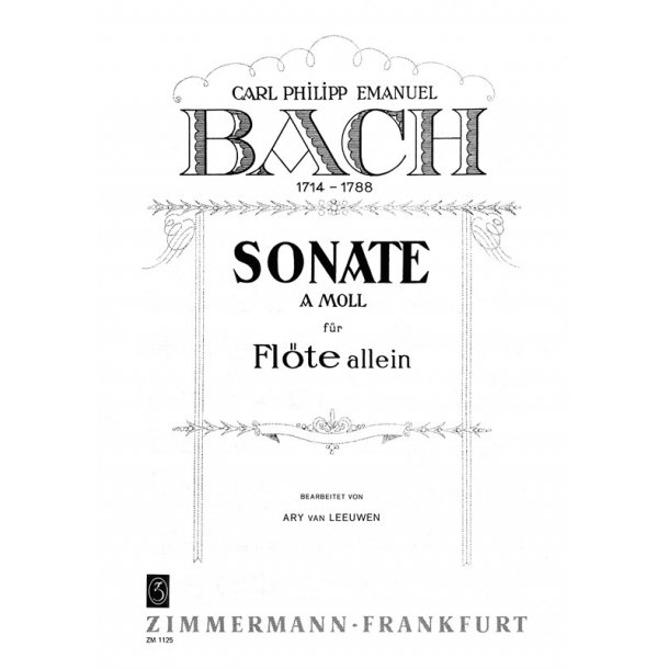 C.P.E. Bach: Sonate A Moll