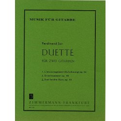 Ferdinand Sor: 3 Easy Duos Op.55