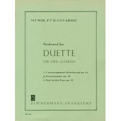 Ferdinand Sor: Divertissement Op.38