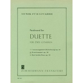 Ferdinand Sor: Divertissement Op.38