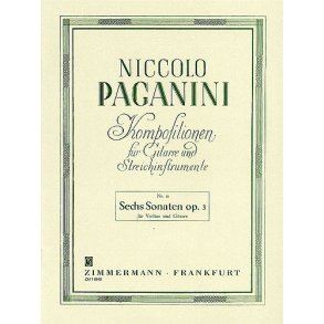 Niccolo Paganini: Sechs Sonaten Op.3
