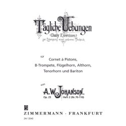 Johanson, A: Daily Exercises Op 25 Book 2