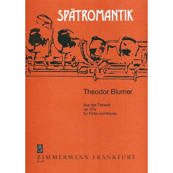 Aus Der Tierwelt Op. 57a Fr Flte Und