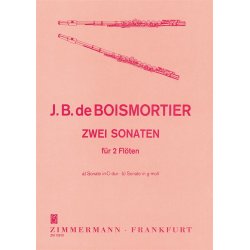 Boismortier: 2 Sonatas C Major/G Minor