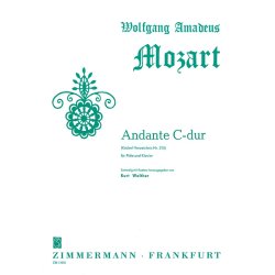 Mozart: Andante C Major Kv 315