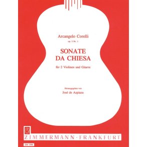 Sonata Da Chiesa Op. 3,1 Fr 2 Violin