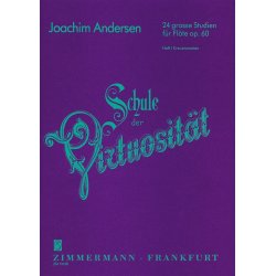 Andersen, J: School Of Virtuosity Op 60 Book 1