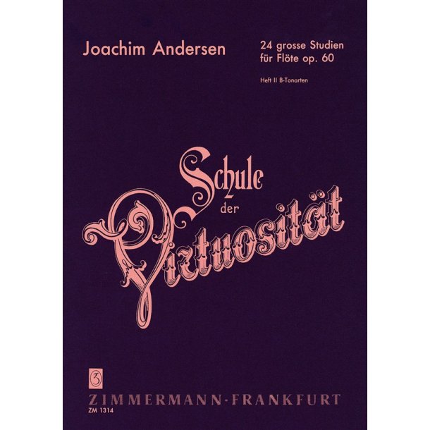 Andersen, J: School Of Virtuosity Op 60 Book 2