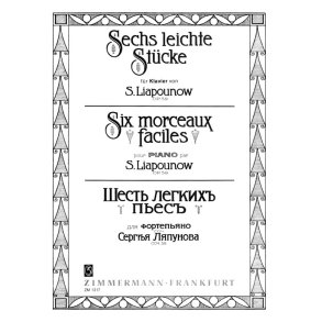 Liapunov: 6 Little Pieces Op 59