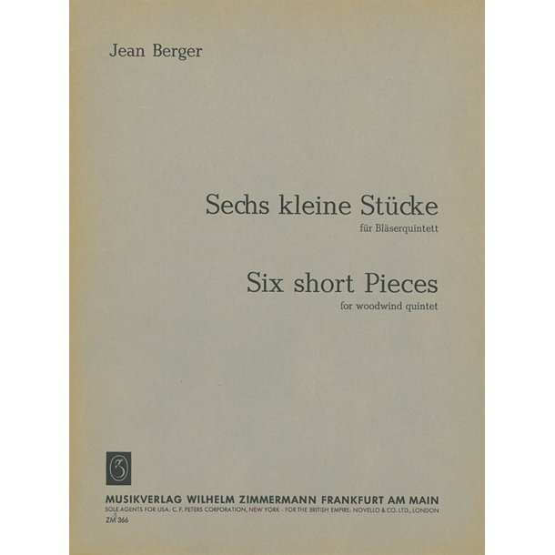 Berger: 6 Little Pieces