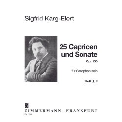 Karg-elert, S: 25 Caprices Op 153 Book 1