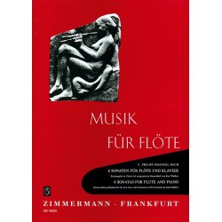 Carl Phillip Emanuel Bach: 6 Sonatas For Flute And Piano