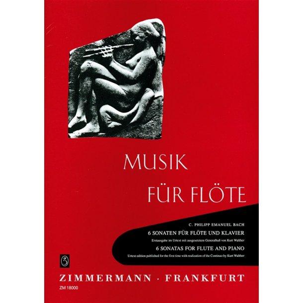 Carl Phillip Emanuel Bach: 6 Sonatas For Flute And Piano