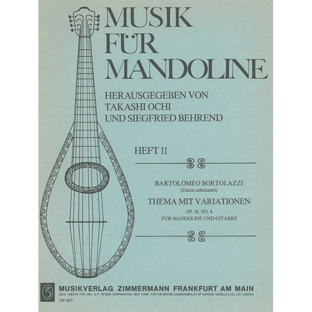 Bortolazzi: Theme And Variations Op 10