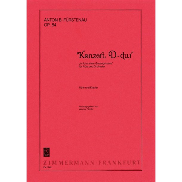 Furstenau: Concerto D Major Op 84/8