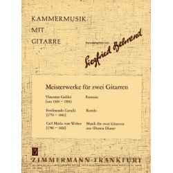 Meisterwerke Fur Zwei Gitarren