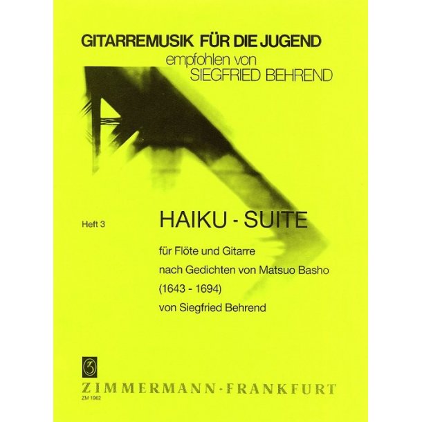 Siegfried Behrend: Haiku Suite