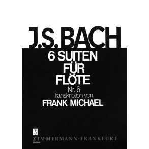 Bach, Js: Suite No 6 In D Major Bwv 1012