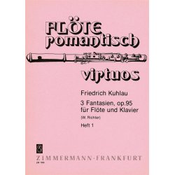 Kuhlau, F: 3 Fantasias Op 95 Book 1