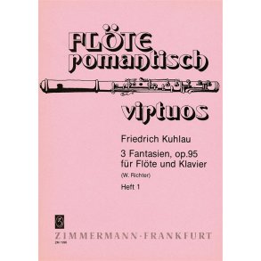 Kuhlau, F: 3 Fantasias Op 95 Book 1
