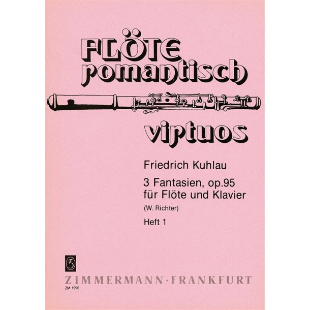 Kuhlau, F: 3 Fantasias Op 95 Book 1
