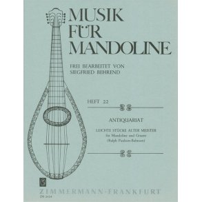 Antiquariat. Leichte Stcke Alter Mei