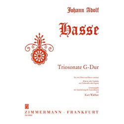 Hasse: Trio Sonata G Major