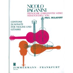 Paganini: Centone Di Sonate 7-12