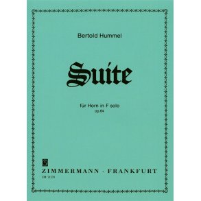 Bertold Hummel: Suite Op.64