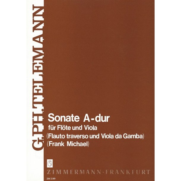 Telemann: Sonata A Major