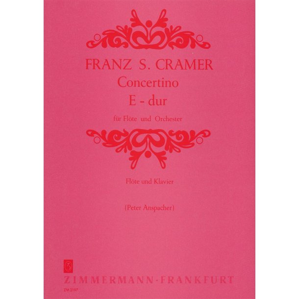 Cramer: Concertino E Major