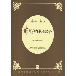 Canarios Fr Gitarre Solo