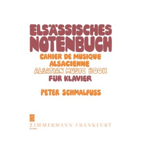 Elsssisches Notenbuch Fr Klavier