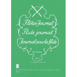 Flten-journal Fr Flte Und Klavier He