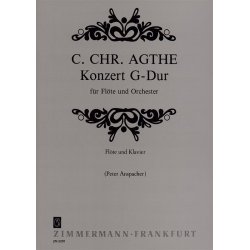 Konzert G-dur Fr Flte Und Klavier