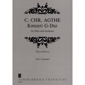 Konzert G-dur Fr Flte Und Klavier