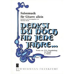 Denkst Du Noch An Jene Jahre Heft 1