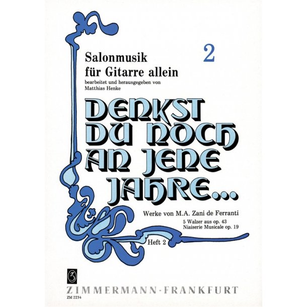 Denkst Du Noch An Jene Jahre Heft 2