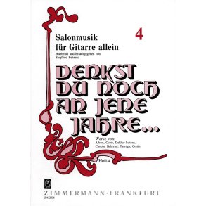 Denkst Du Noch An Jene Jahre Heft 4